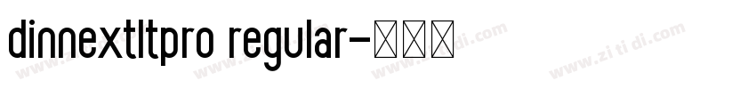 dinnextltpro regular字体转换 dinnextltpro regular字体转换